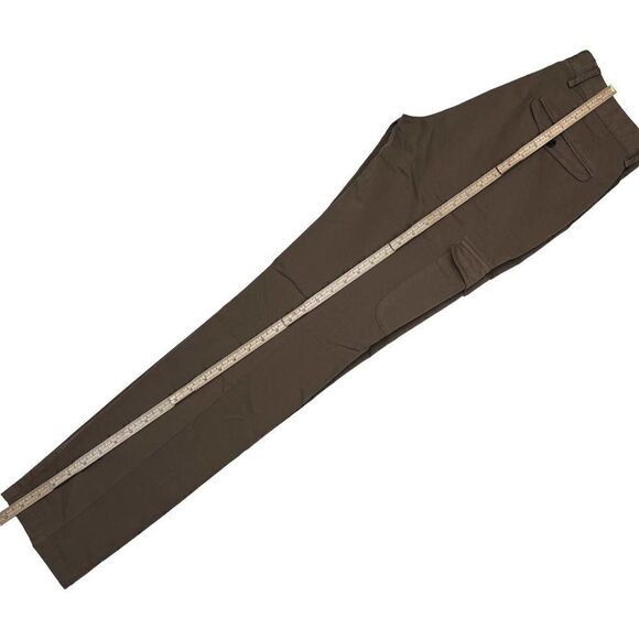 New Dylan Gray Men US 31 Brown Jeans Classic Fit Cargo Pants Cotton Regular - Picture 9 of 11